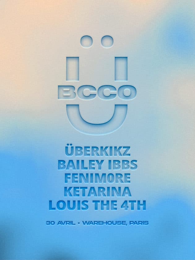 GRÜV x BCCO event poster